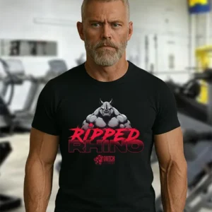 Ripped Rhino Black